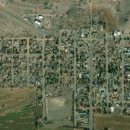 Saguache map(satellite map)