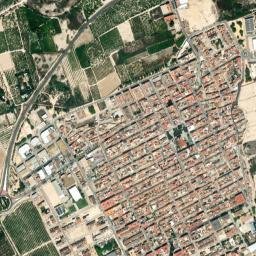 Benejúzar map(satellite map)
