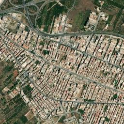 Villabate map(satellite map)