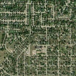 1000-1100 W 21st Ave Hutchinson KS Satellite Map