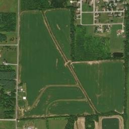 Hamilton County map(satellite map)