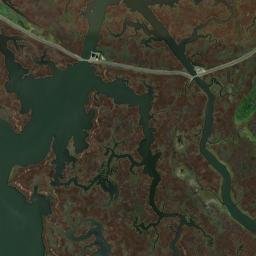 Somerset County map(satellite map)