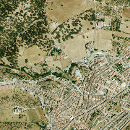Fuentes de León map(satellite map)