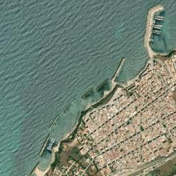 Trappeto map(satellite map)