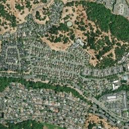 Rafael Village California High Resolution Satellite Map