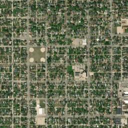 213-217 W 13th Ave Hutchinson KS High Resolution Satellite Map
