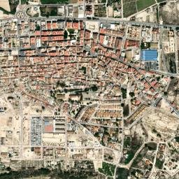 Bigastro map(satellite map)