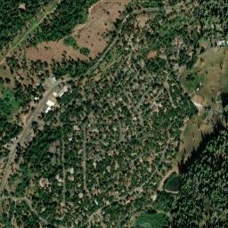 Sugarpine California High Resolution Satellite Map