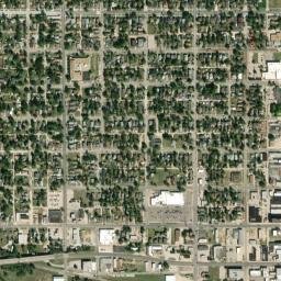 210 West 4th Avenue, Hutchinson, KS Satellite Map