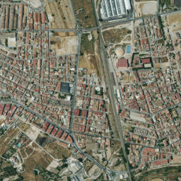 Alguazas map(satellite map)