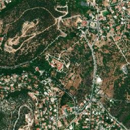 Pentéli map(satellite map)