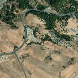 Selby California High Resolution Satellite Map