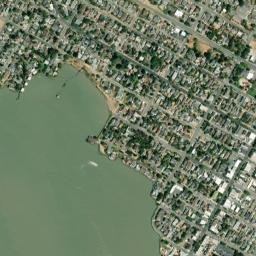 Benicia map(satellite map)