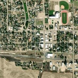 117 North 7th Street, Holly, CO 81047, USA High Resolution Satellite Map