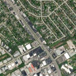Lexington-Fayette map(satellite map)
