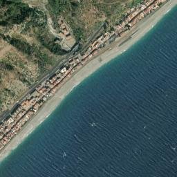 Scaletta Zanclea map(satellite map)