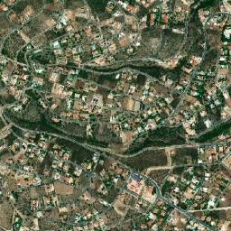 Neos Voutzás map(satellite map)