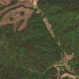 Inje-gun map(satellite map)