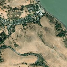 Port Costa California High Resolution Satellite Map