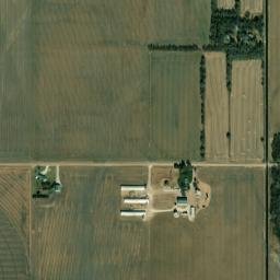Harvey County map(satellite map)