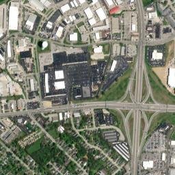 Fayette County map(satellite map)