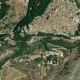 Erice map(satellite map)