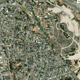 Rodeo California High Resolution Satellite Map