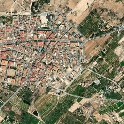 Los Montesinos map(satellite map)