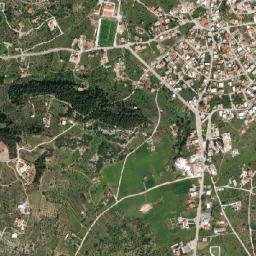Perachóra map(satellite map)