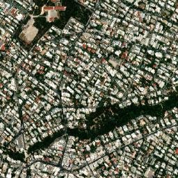 Khalándrion map(satellite map)
