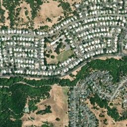 Lucas Valley California High Resolution Satellite Map