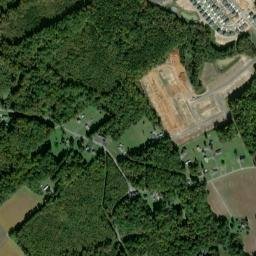 Caroline County map(satellite map)