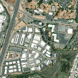 Las Gallinas California High Resolution Satellite Map