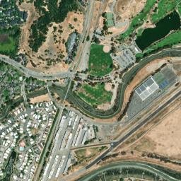 Gallinas California High Resolution Satellite Map