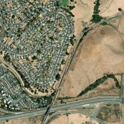 Luzon California High Resolution Satellite Map