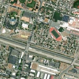 Diamond California High Resolution Satellite Map