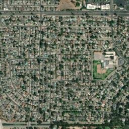 2621 Meadow Ave Stockton CA 95207 High Resolution Satellite Map