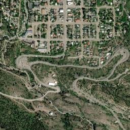 457-499 U.S. 550, Uncompahgre National Forest High Resolution Satellite Map