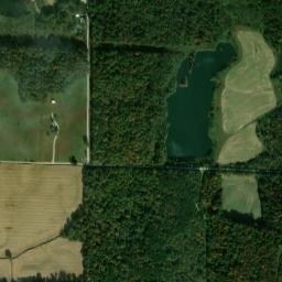 Spencer County map(satellite map)