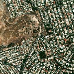 Psychikó map(satellite map)