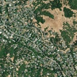 Sleepy Hollow map(satellite map)