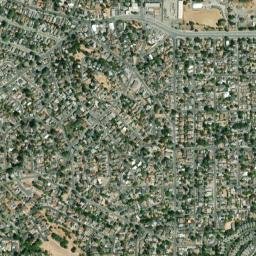 Mountain View California High Resolution Satellite Map