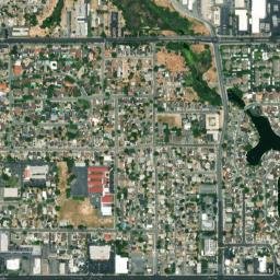 Antioch California High Resolution Satellite Map
