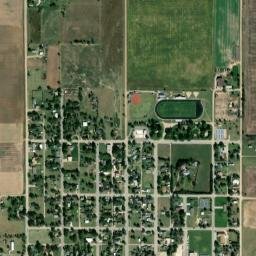 801-899 North Nutting Street Saint John KS High Resolution Satellite Map