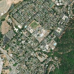 Santa Venetia map(satellite map)
