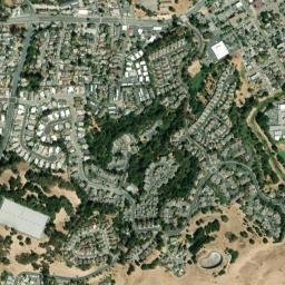 Pinole map(satellite map)