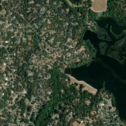 Scenic View California High Resolution Satellite Map