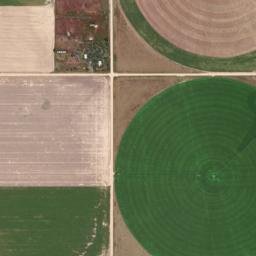Kearny County map(satellite map)