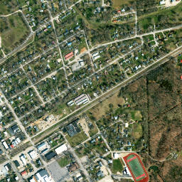Saint James map(satellite map)