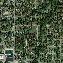 598 N Ward St Benton, Illinois Satellite Map